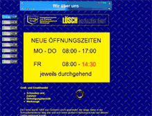 Tablet Screenshot of loesch-schrauben-gmbh.de